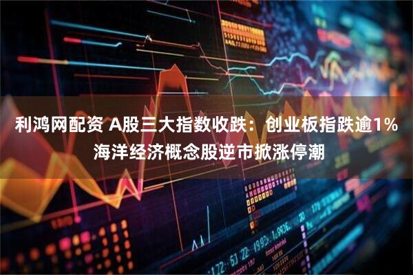 利鸿网配资 A股三大指数收跌：创业板指跌逾1% 海洋经济概念股逆市掀涨停潮